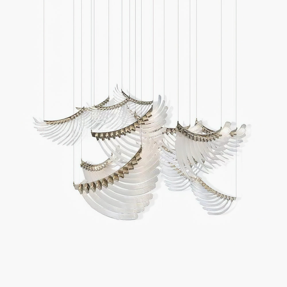 Tiered Palmette Chandelier | Morylighting (12)