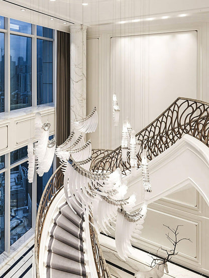 Tiered Palmette Chandelier | Morylighting (14)