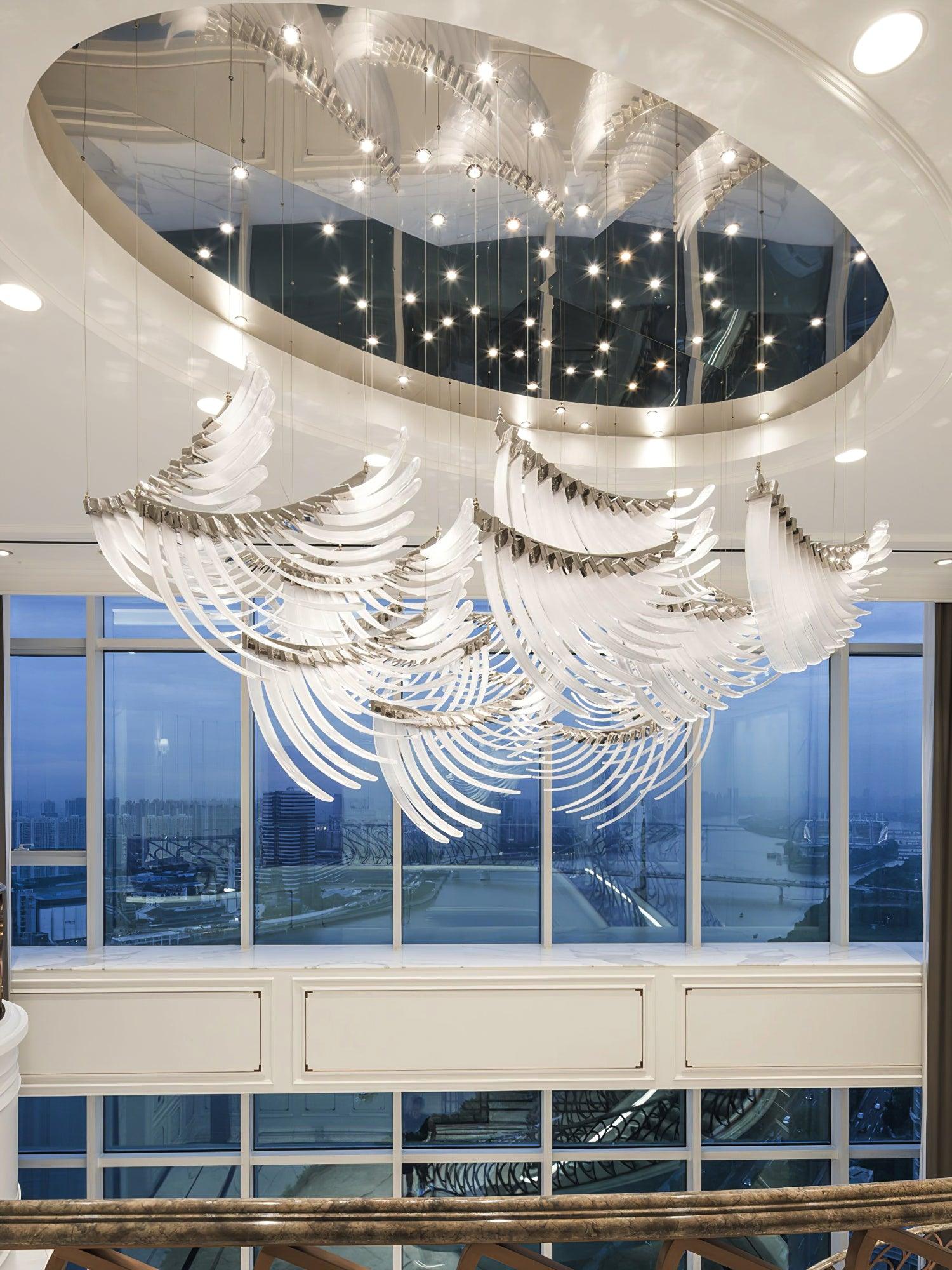 Tiered Palmette Chandelier | Morylighting (15)