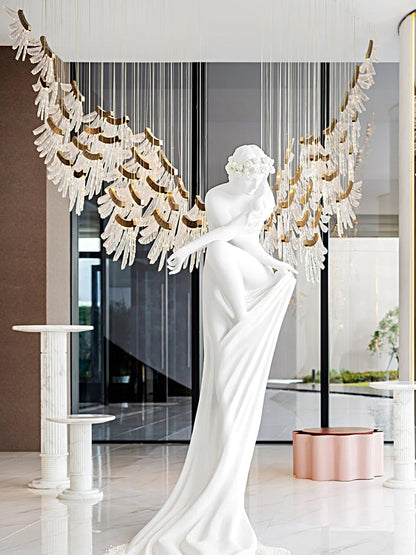 Tiered Palmette Chandelier | Morylighting (16)