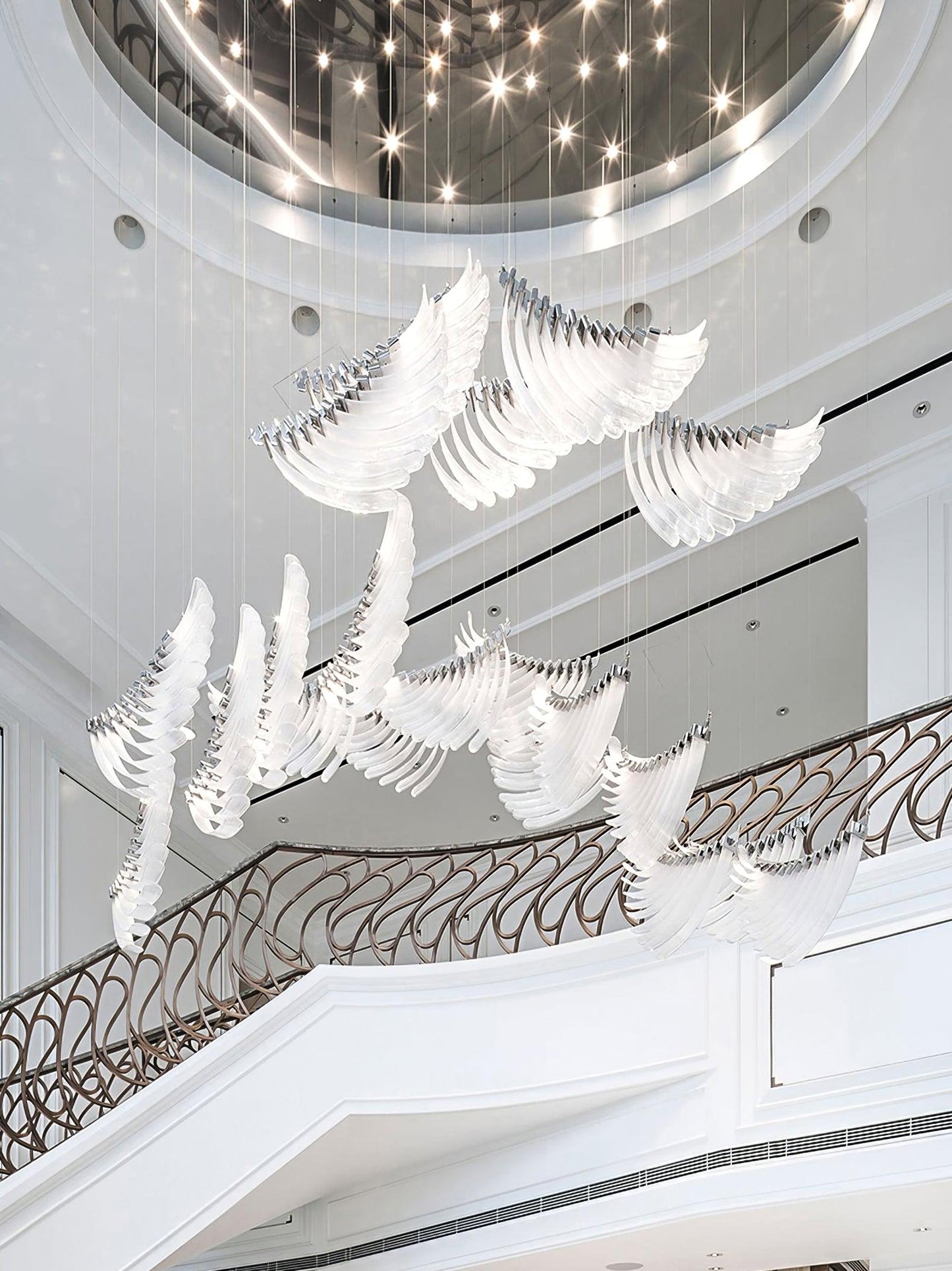 Tiered Palmette Chandelier | Morylighting (18)