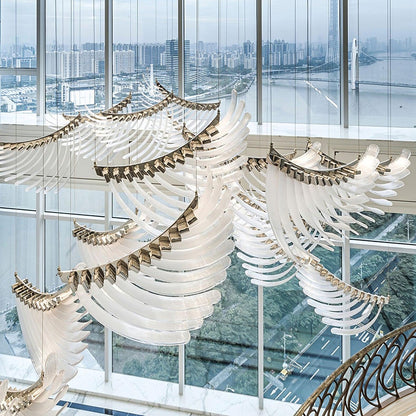 Tiered Palmette Chandelier | Morylighting (3)