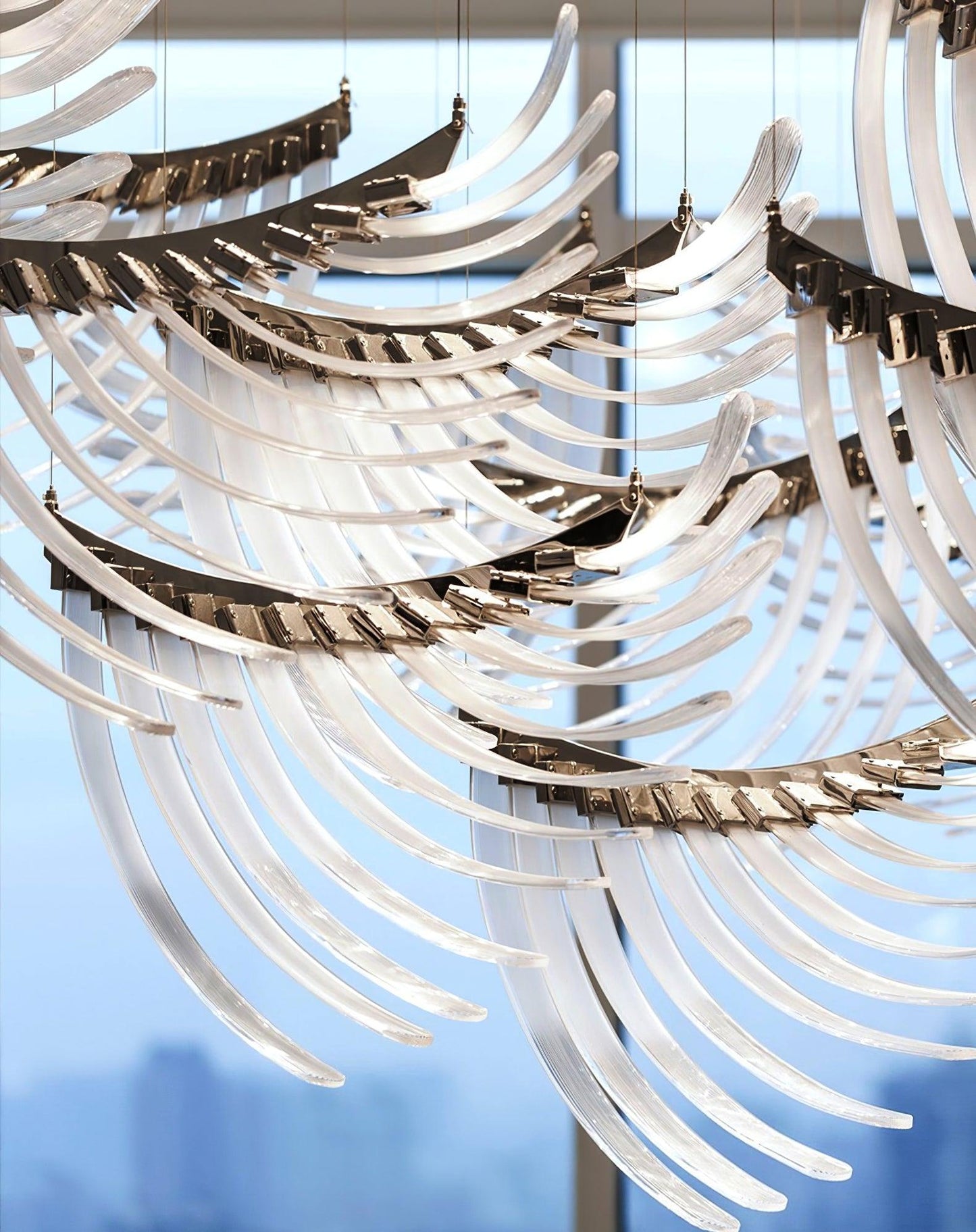 Tiered Palmette Chandelier | Morylighting (20)