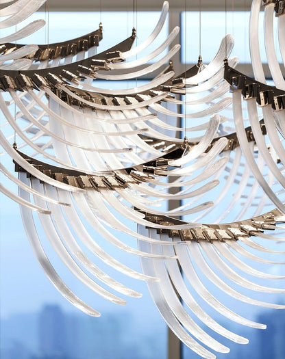 Tiered Palmette Chandelier | Morylighting (20)