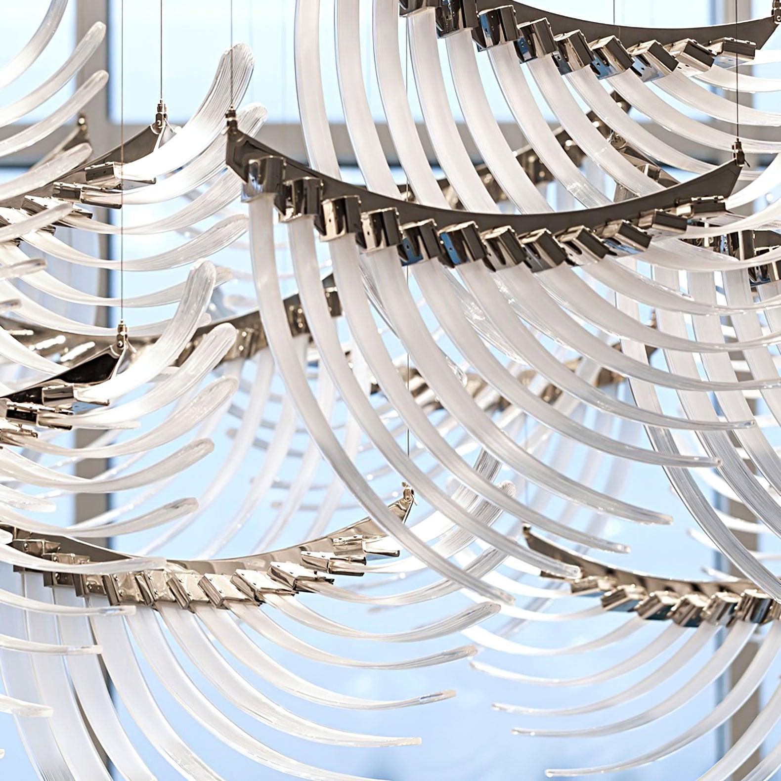 Tiered Palmette Chandelier | Morylighting (24)