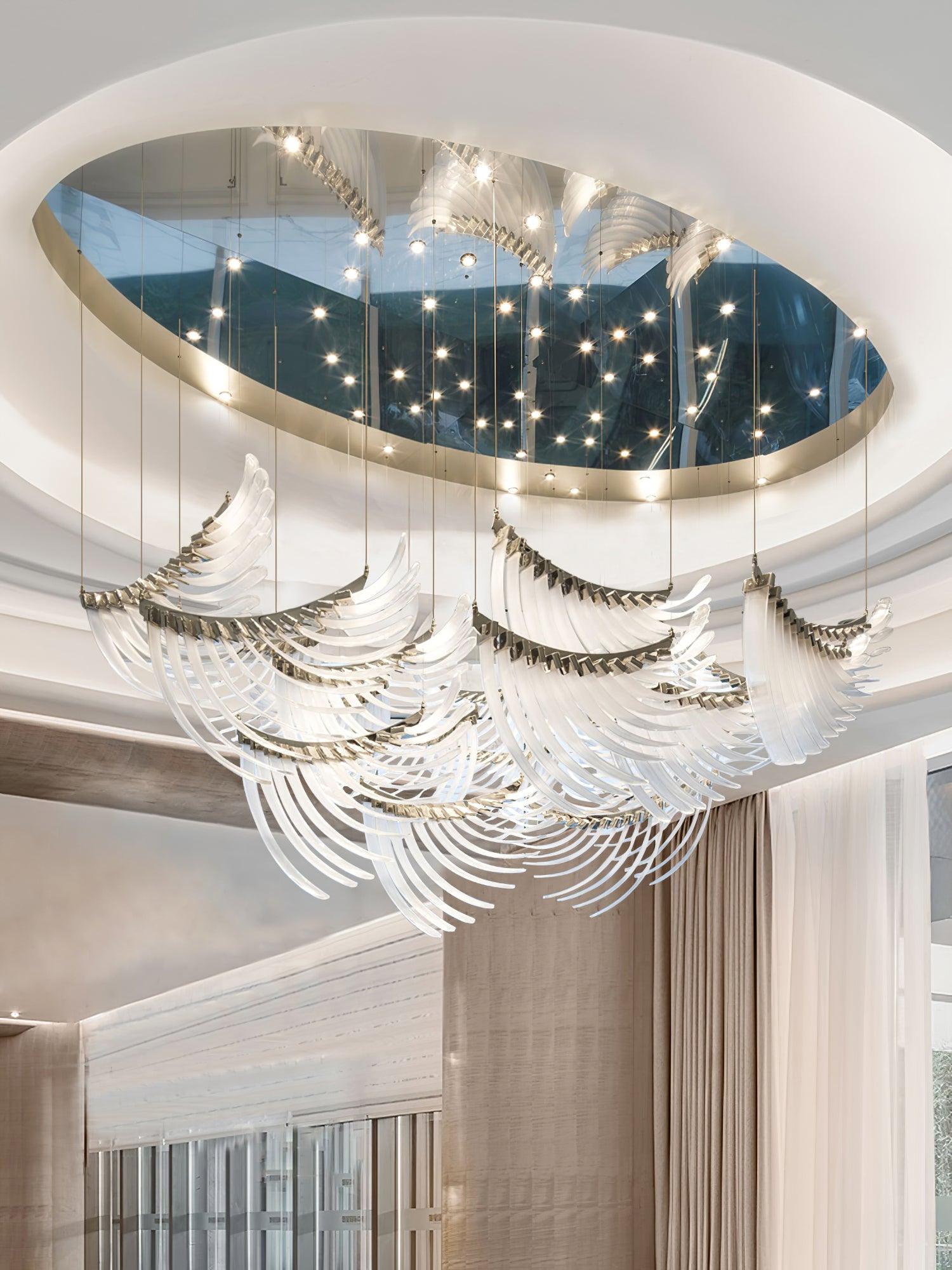 Tiered Palmette Chandelier | Morylighting (7)