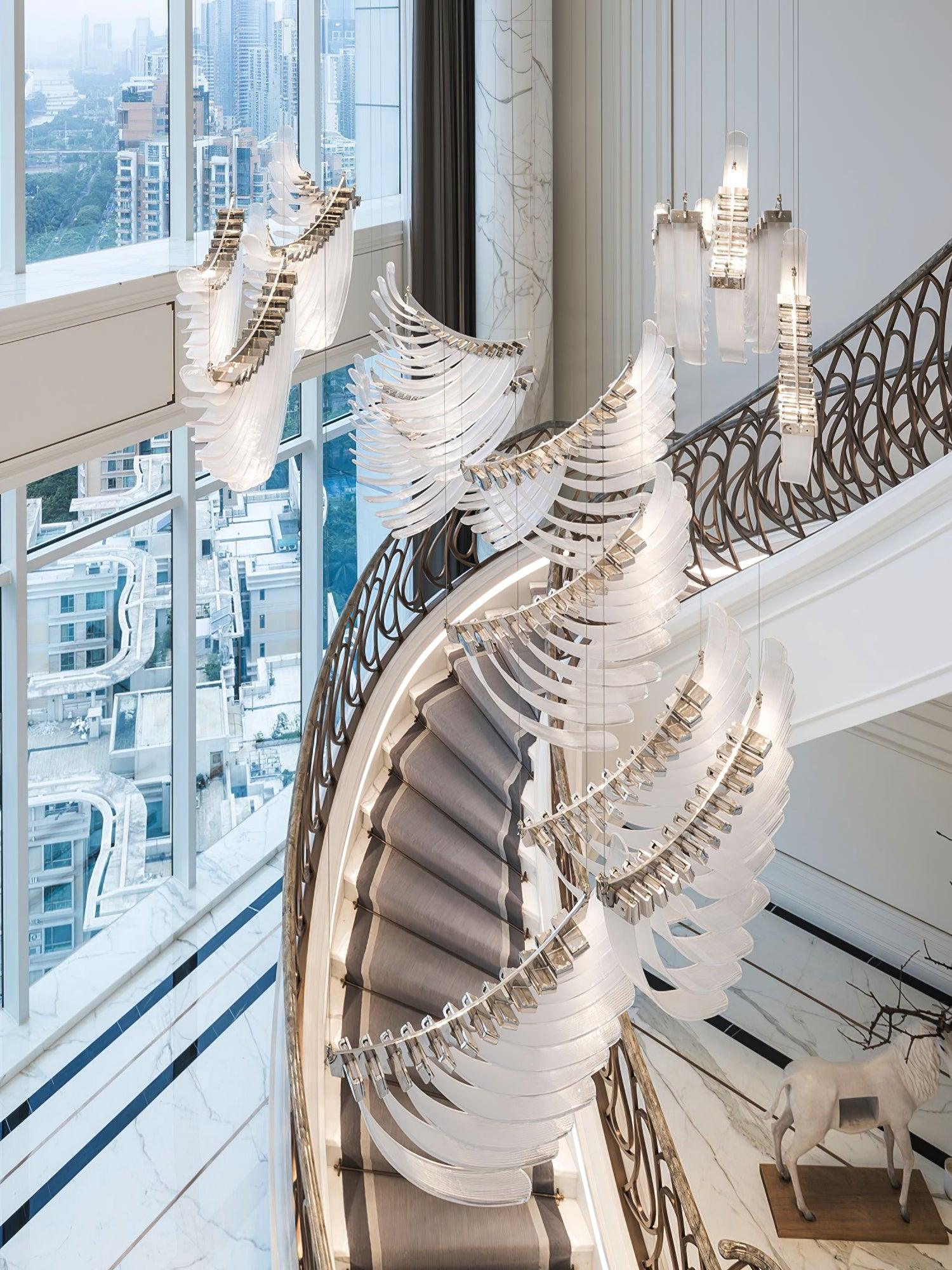 Tiered Palmette Chandelier | Morylighting (8)