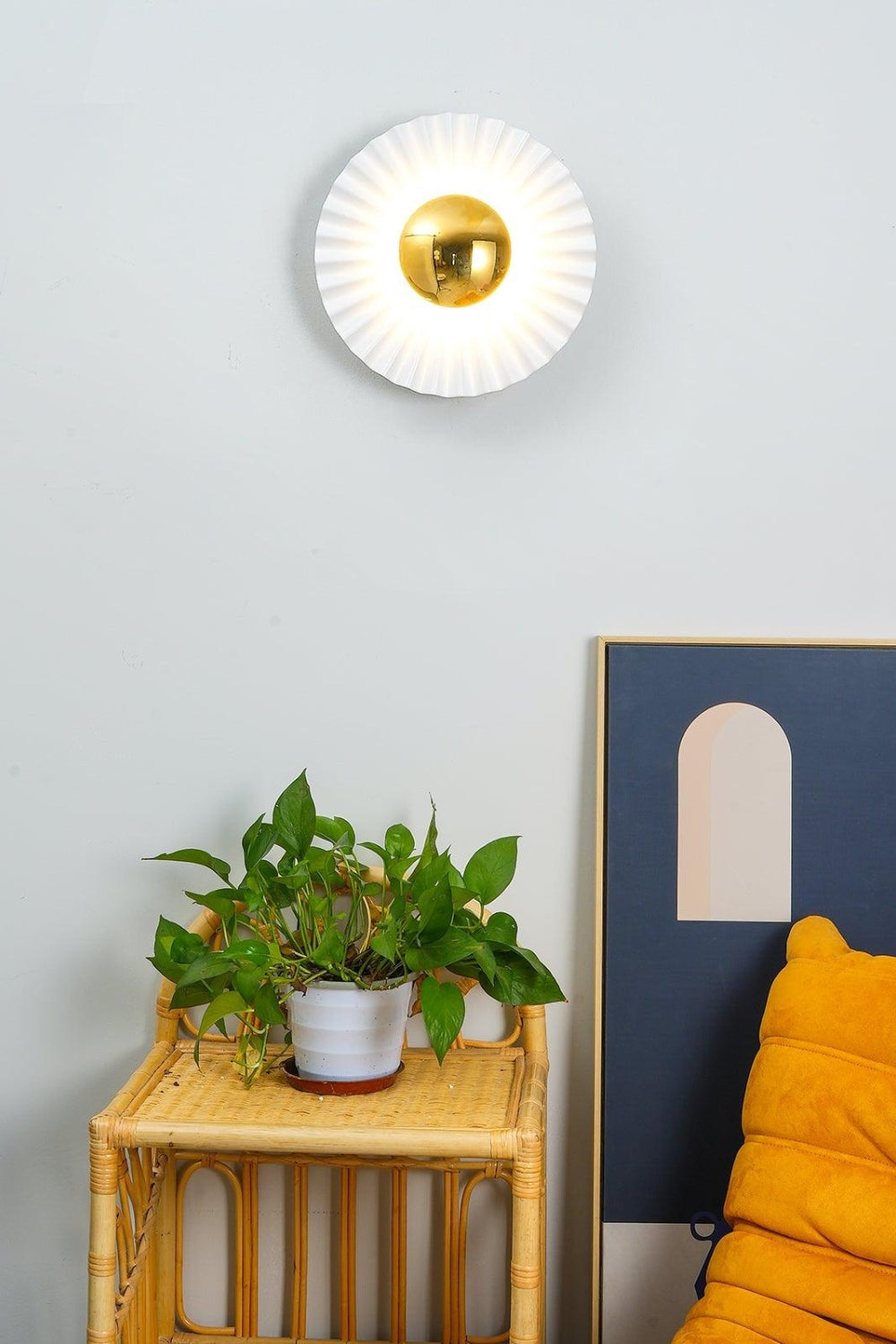 Tinsley Flush Wall Lamp - view 4 | morylighting