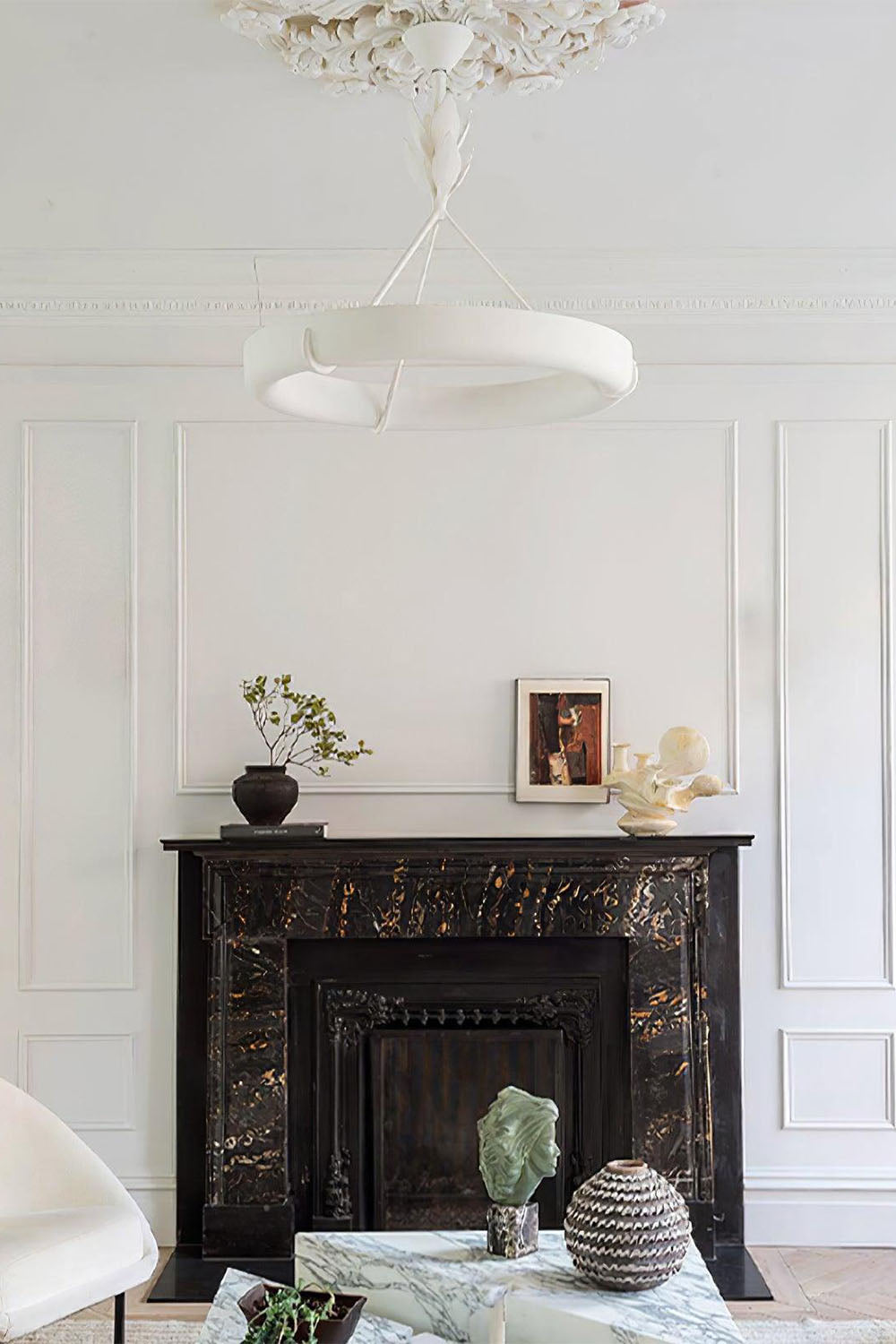 Tinsley Plaster Chandelier - view 19 | morylighting