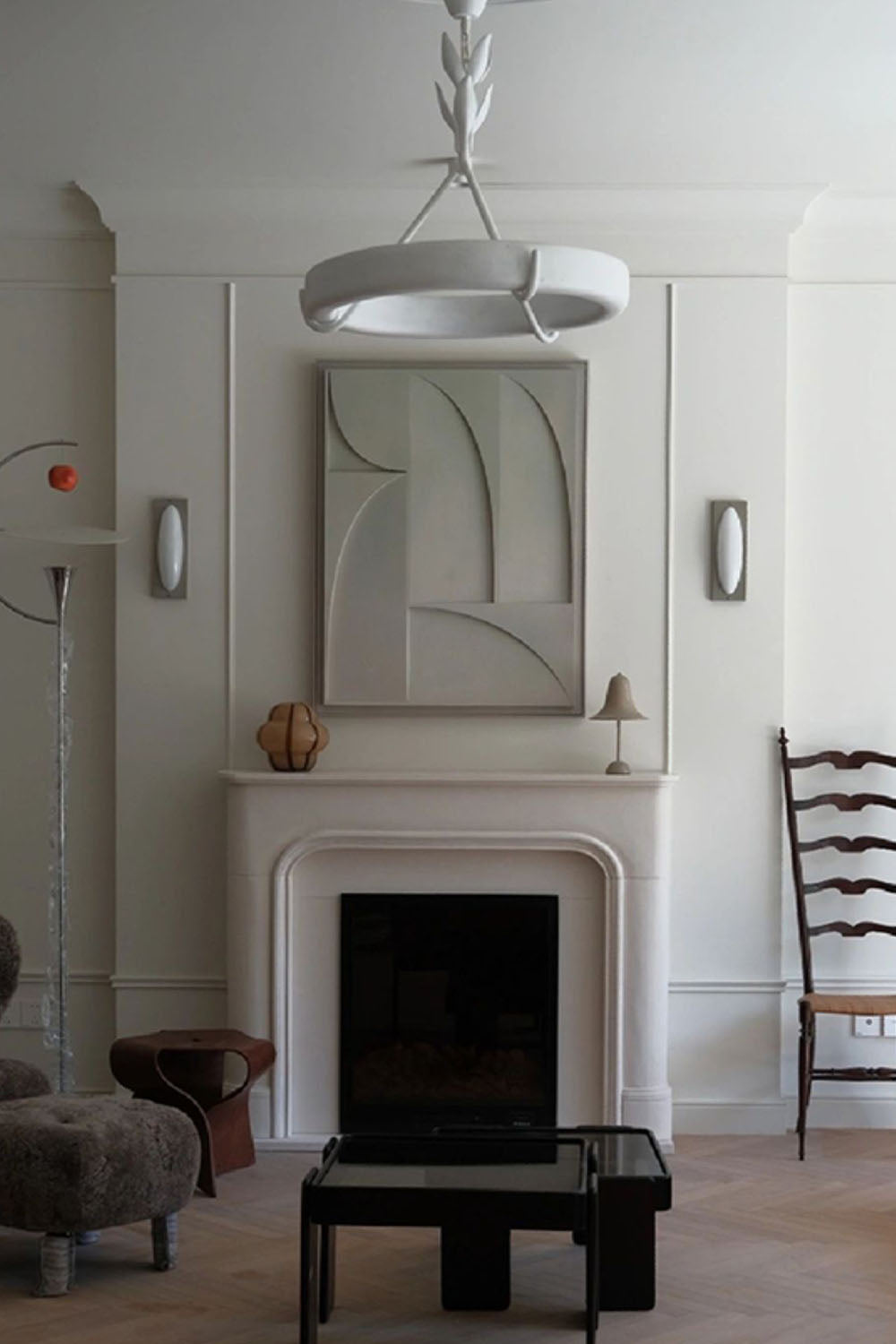 Tinsley Plaster Chandelier - view 10 | morylighting