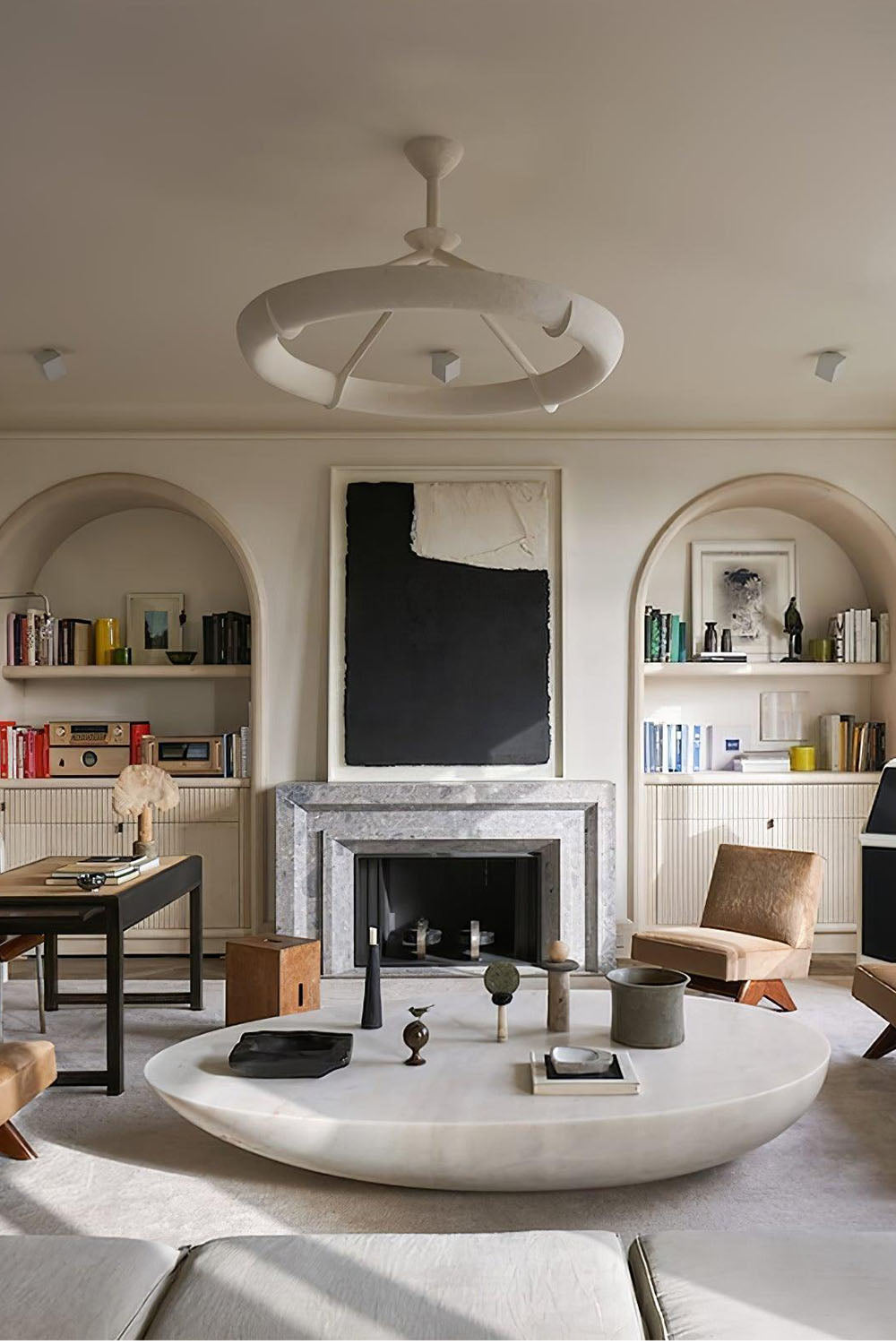 Tinsley Plaster Chandelier - view 18 | morylighting