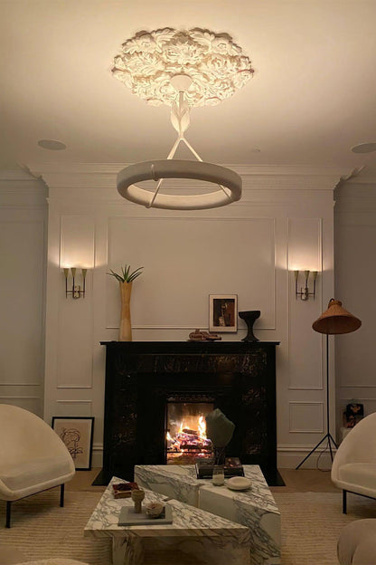 Tinsley Plaster Chandelier - view 8 | morylighting