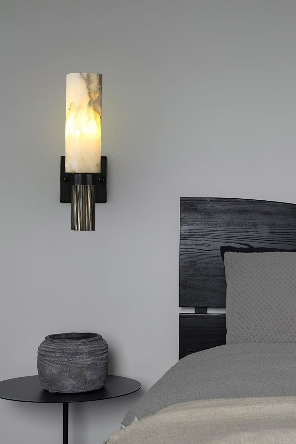 Torch Marble Sconce - morylighting