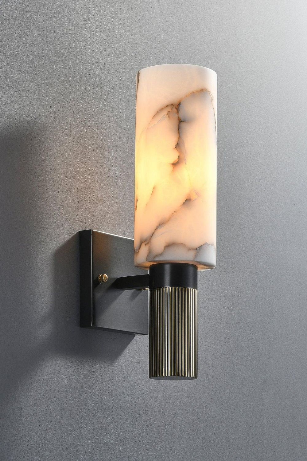 Torch Marble Sconce - morylighting