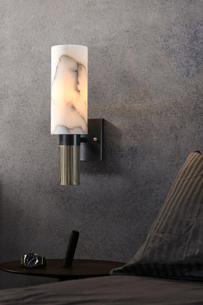 Torch Marble Sconce - morylighting