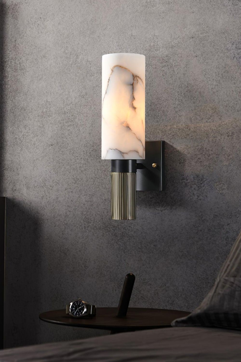 Torch Marble Sconce - morylighting
