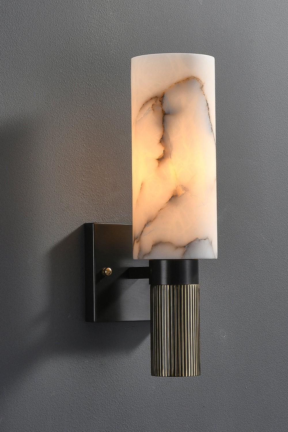 Torch Marble Sconce - morylighting