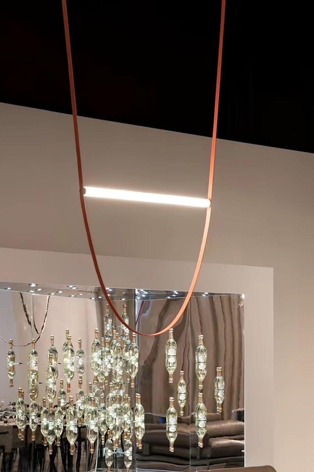 Tracer Belt Arc Trace Pendant Light - view 10 | morylighting