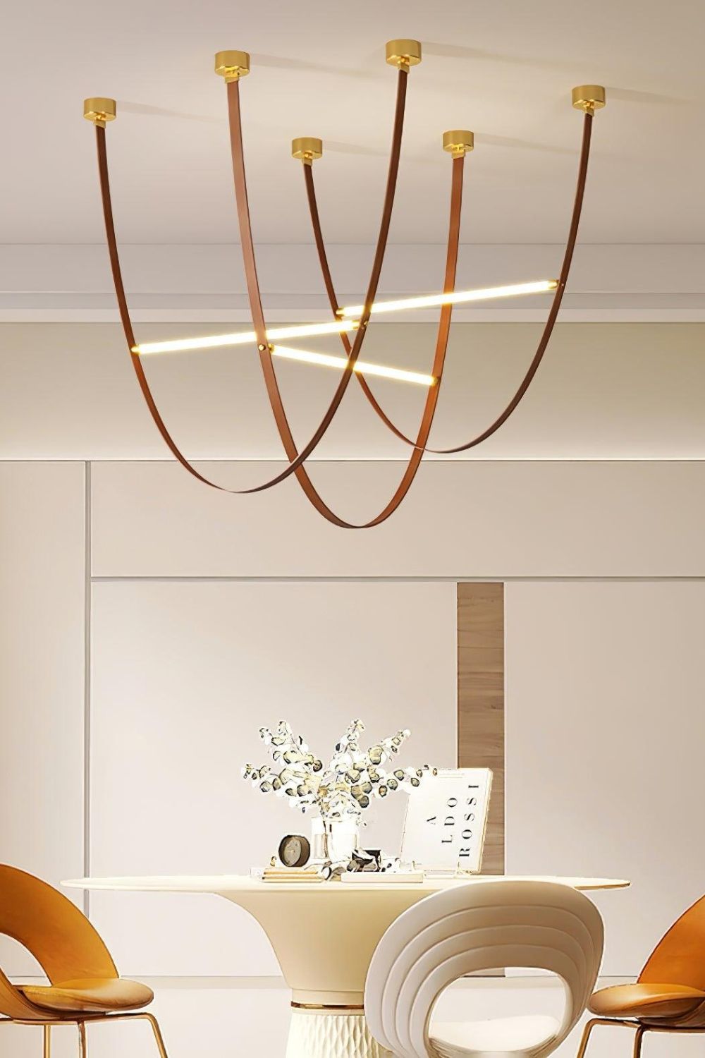 Tracer Belt Arc Trace Pendant Light - view 5 | morylighting