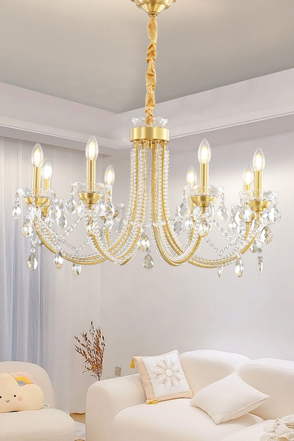 Traditional Candelabra Chandelier - morylighting