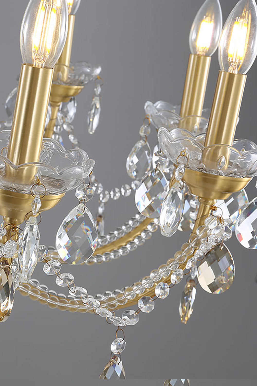 Traditional Candelabra Chandelier - morylighting