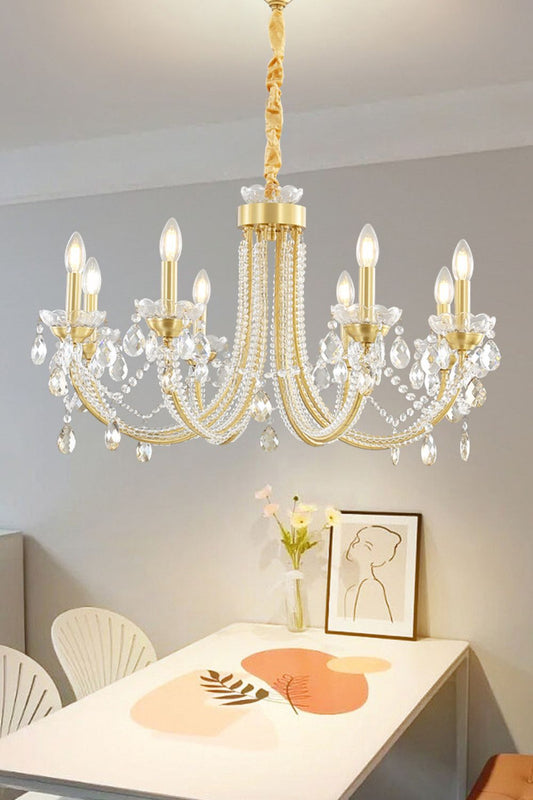 Traditional Candelabra Chandelier - morylighting