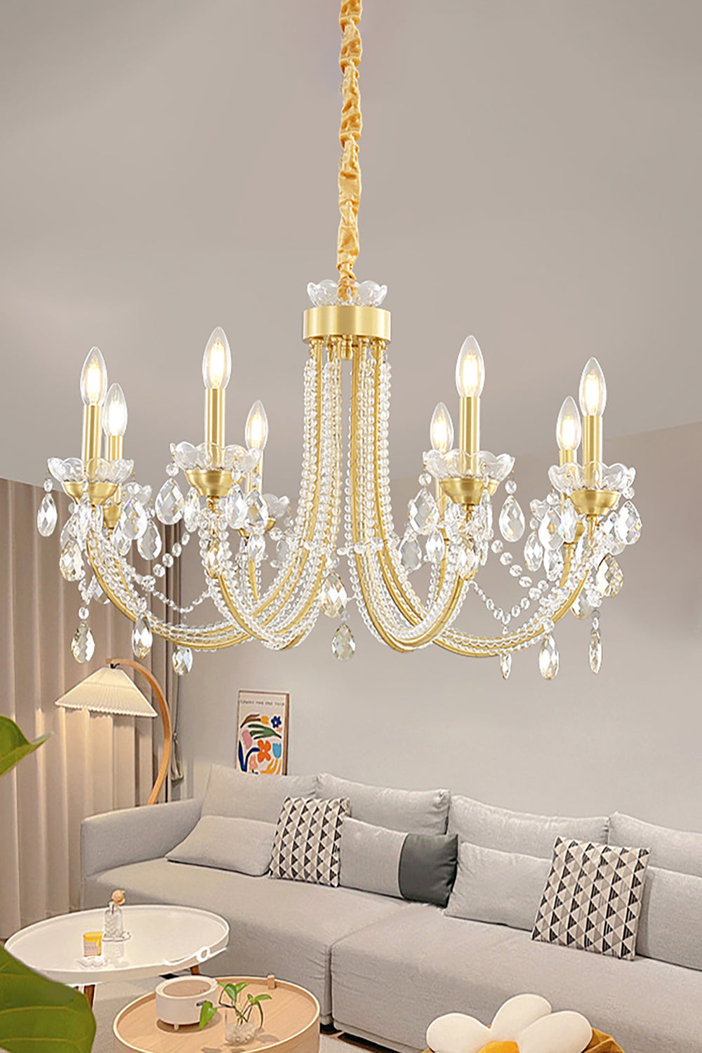 Traditional Candelabra Chandelier - morylighting