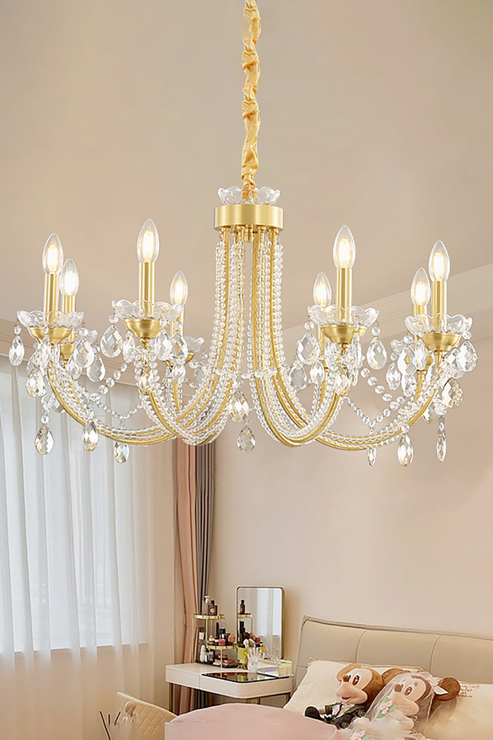 Traditional Candelabra Chandelier - morylighting