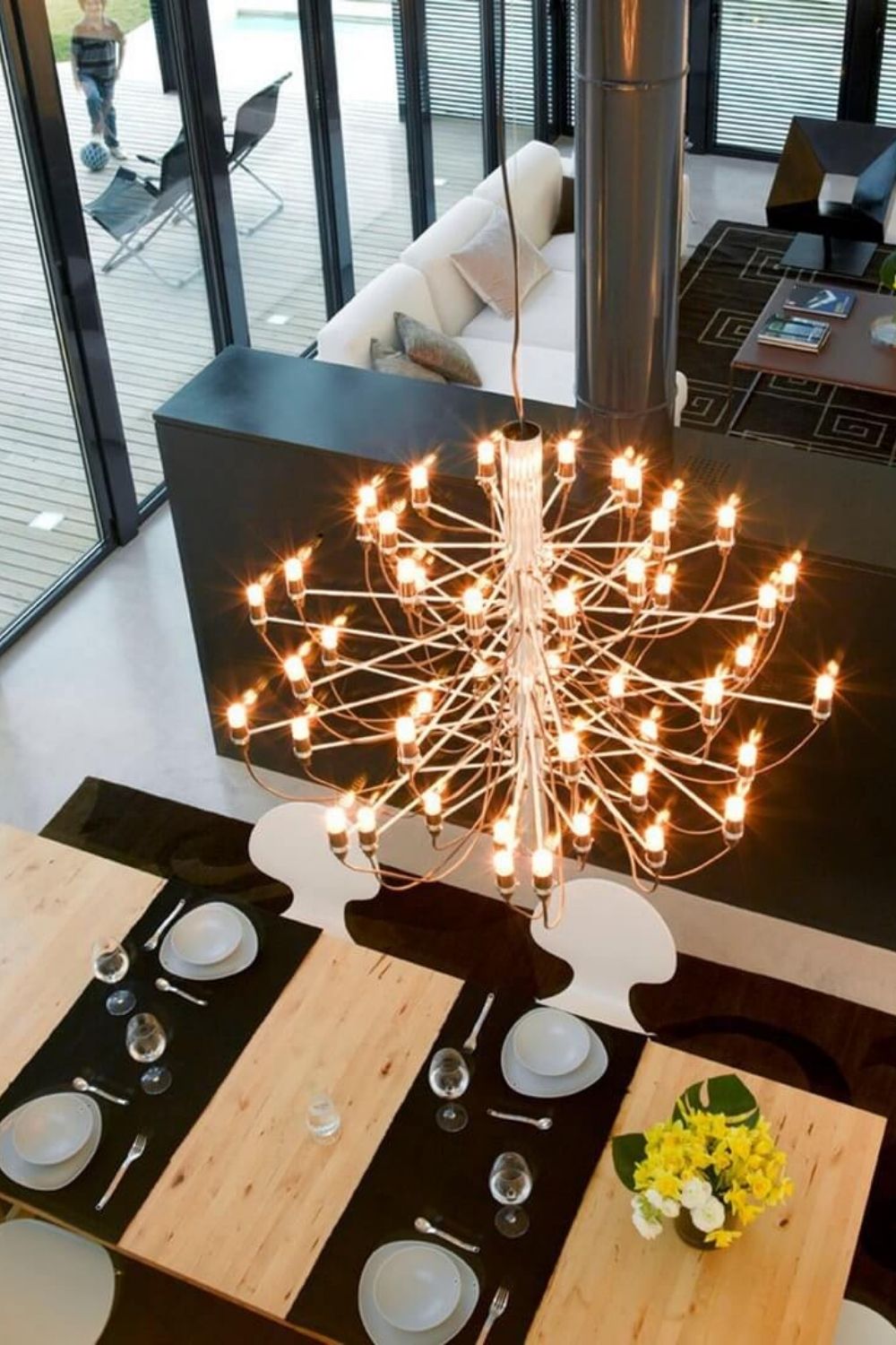 Traditional Mid-century 2097 Chandelier - view 15 | morylighting