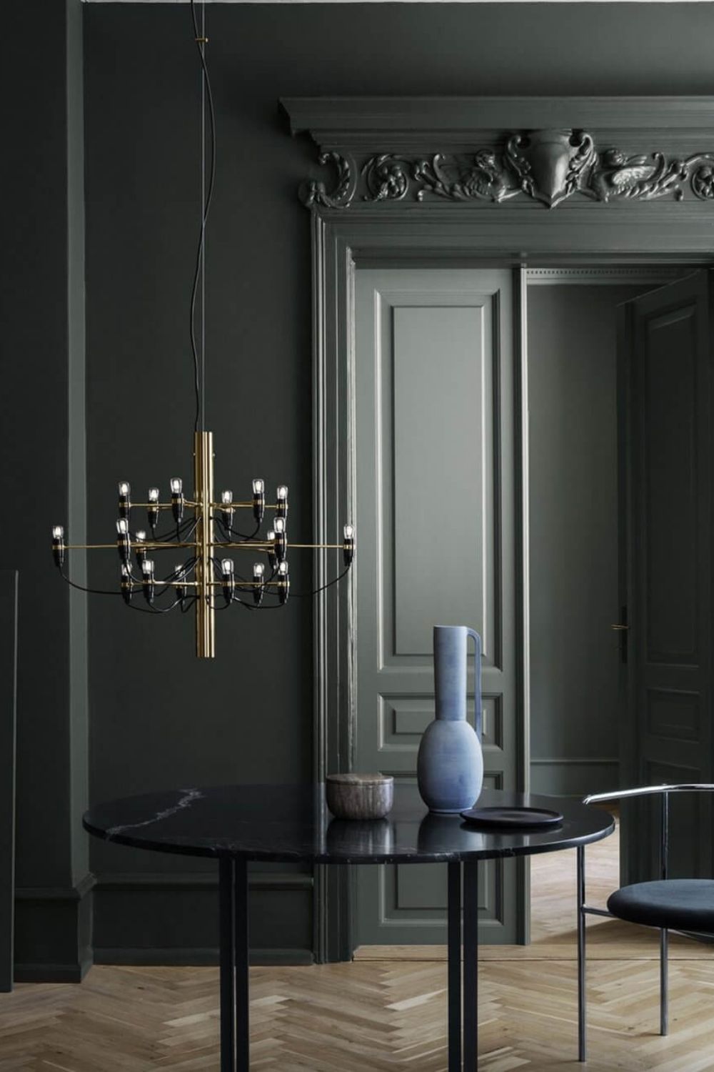 Traditional Mid-century 2097 Chandelier - view 22 | morylighting