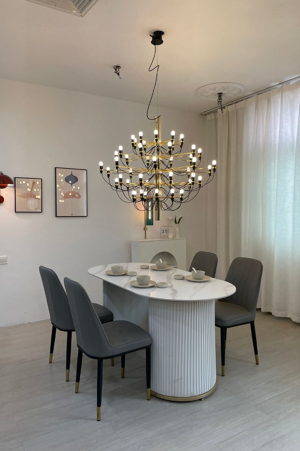 Traditional Mid-century 2097 Chandelier - view 35 | morylighting