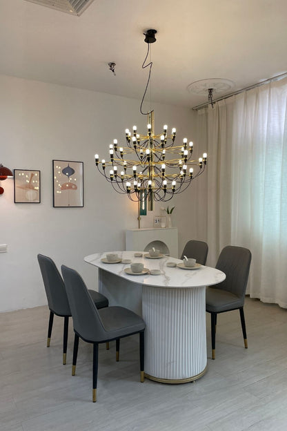 Traditional Mid-century 2097 Chandelier - view 35 | morylighting