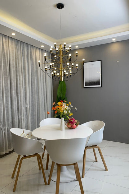 Traditional Mid-century 2097 Chandelier - view 37 | morylighting