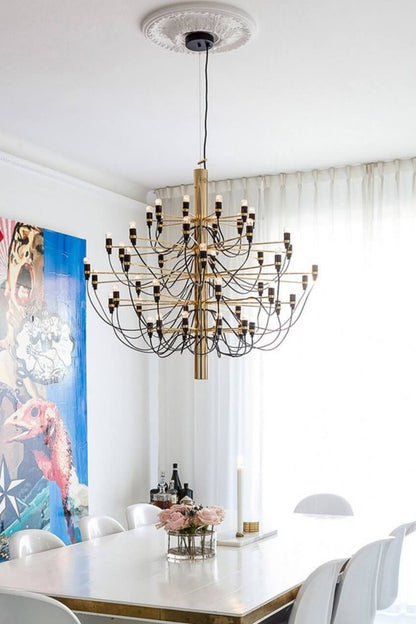 Traditional Mid-century 2097 Chandelier - view 2 | morylighting