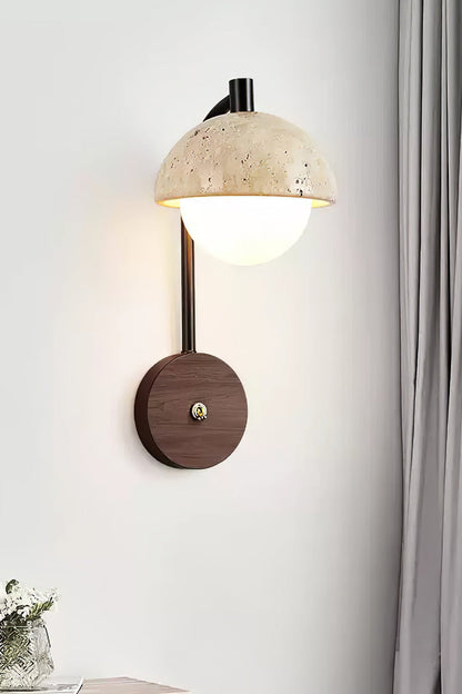 Travertine Arc Wall Light - view 16 | morylighting