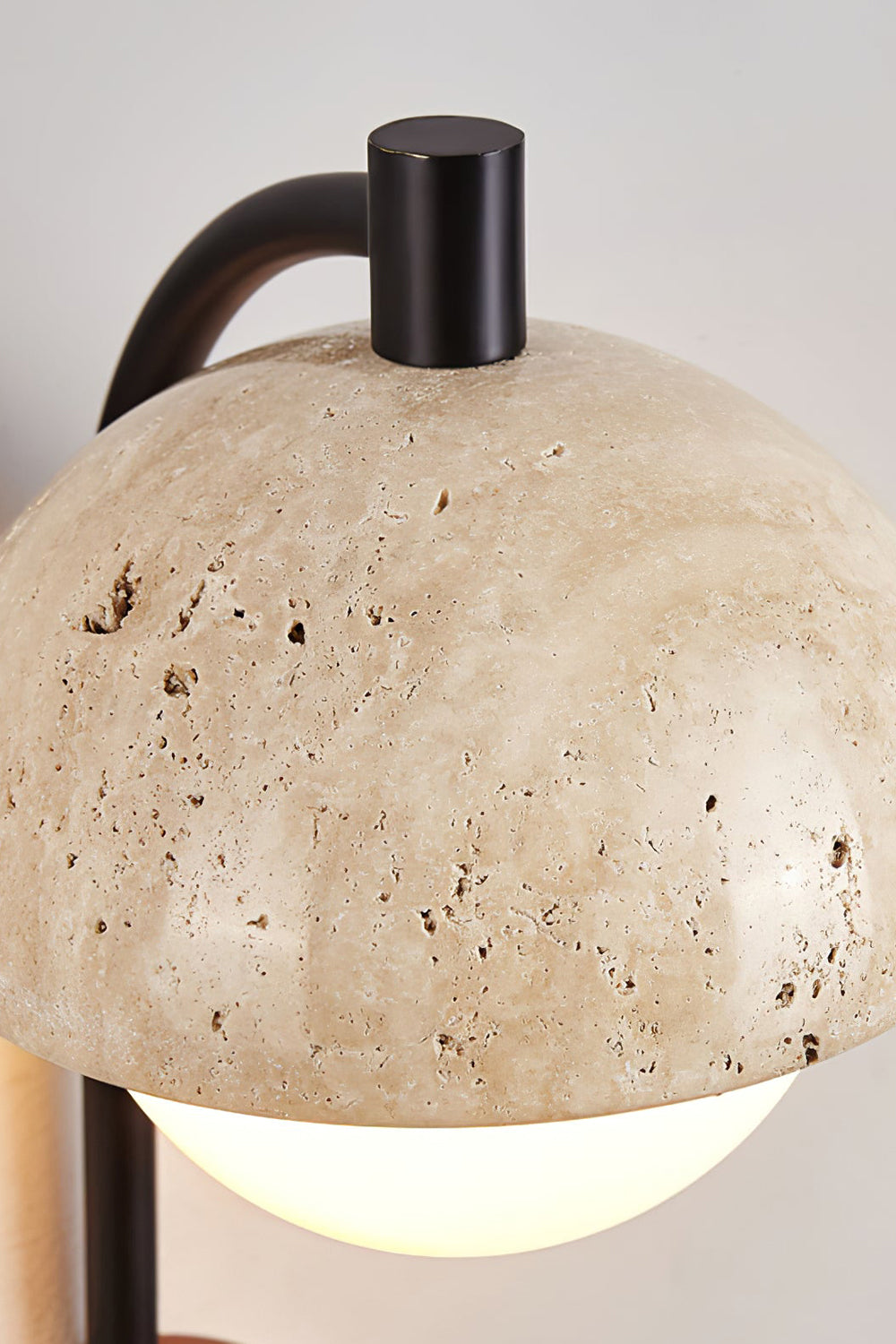 Travertine Arc Wall Light - view 14 | morylighting