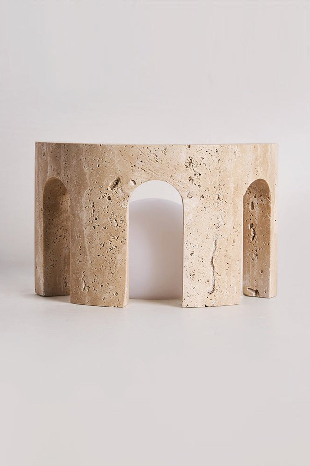 Travertine Arch Table Lamp - view 16 | morylighting