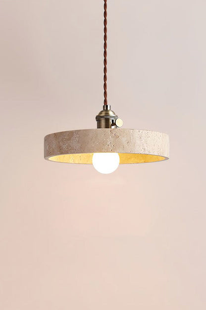 Travertine Aurora Pendant Light - view 22 | morylighting