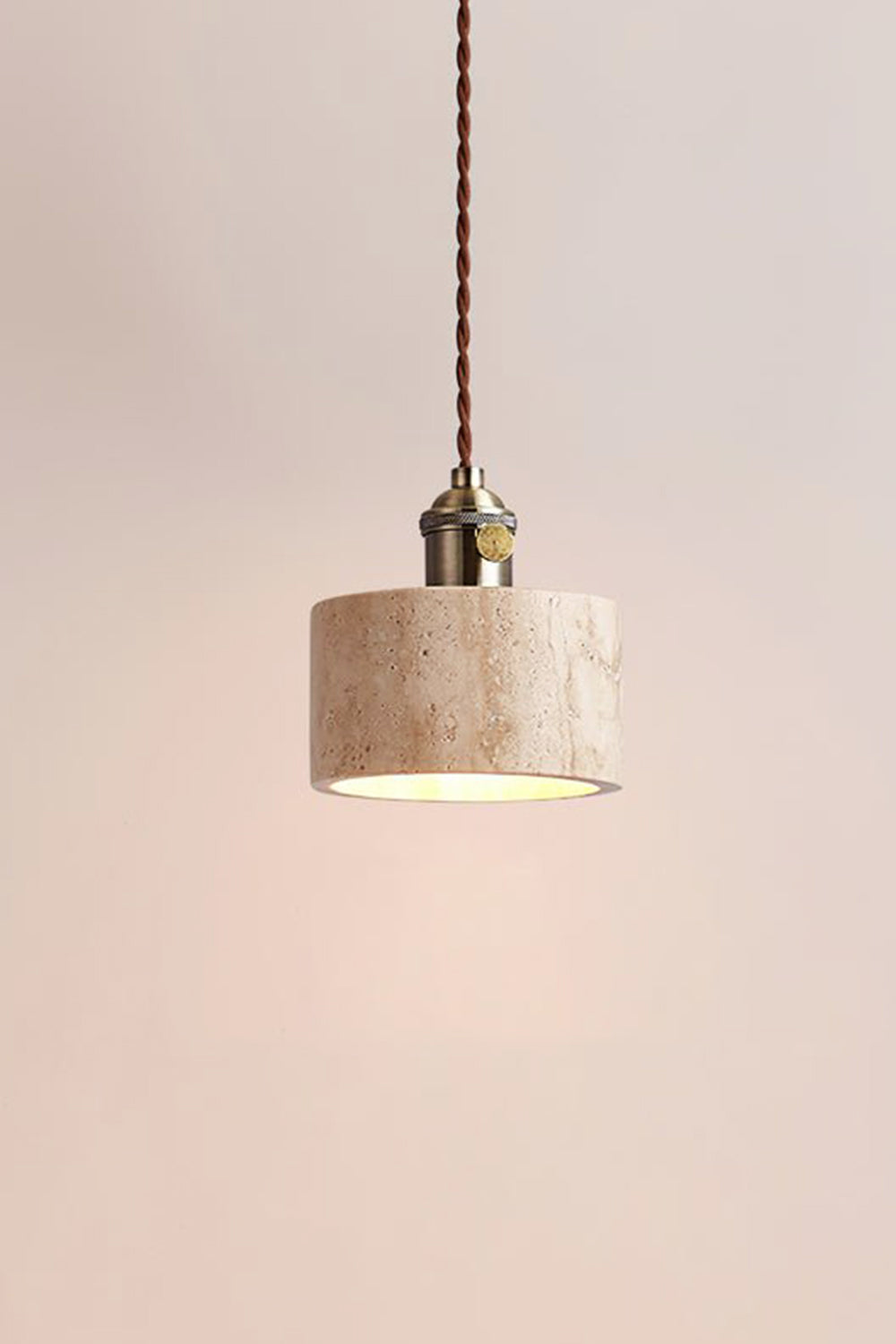 Travertine Aurora Pendant Light - view 23 | morylighting