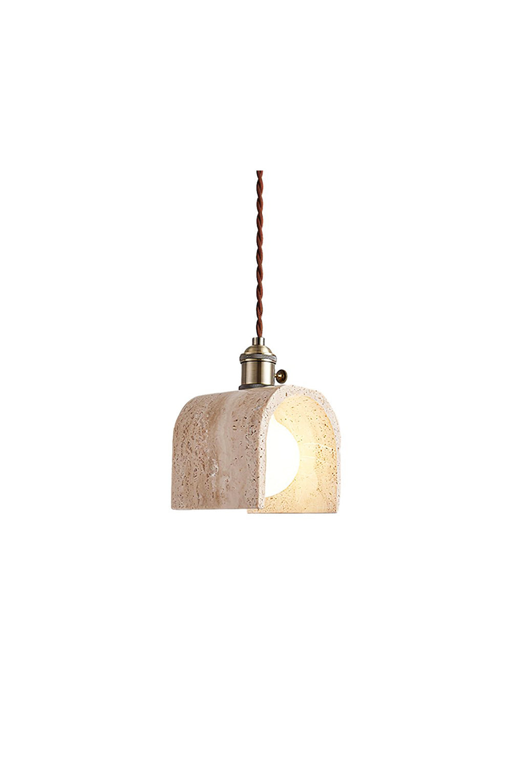 Travertine Aurora Pendant Light | morylighting