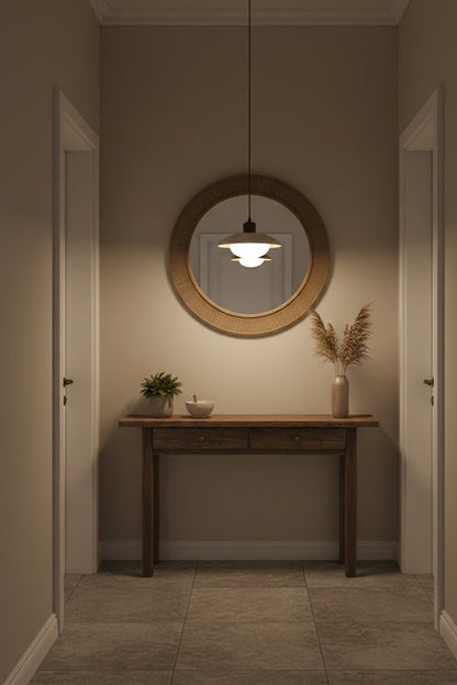 Travertine Disc Pendant Light - view 12 | morylighting