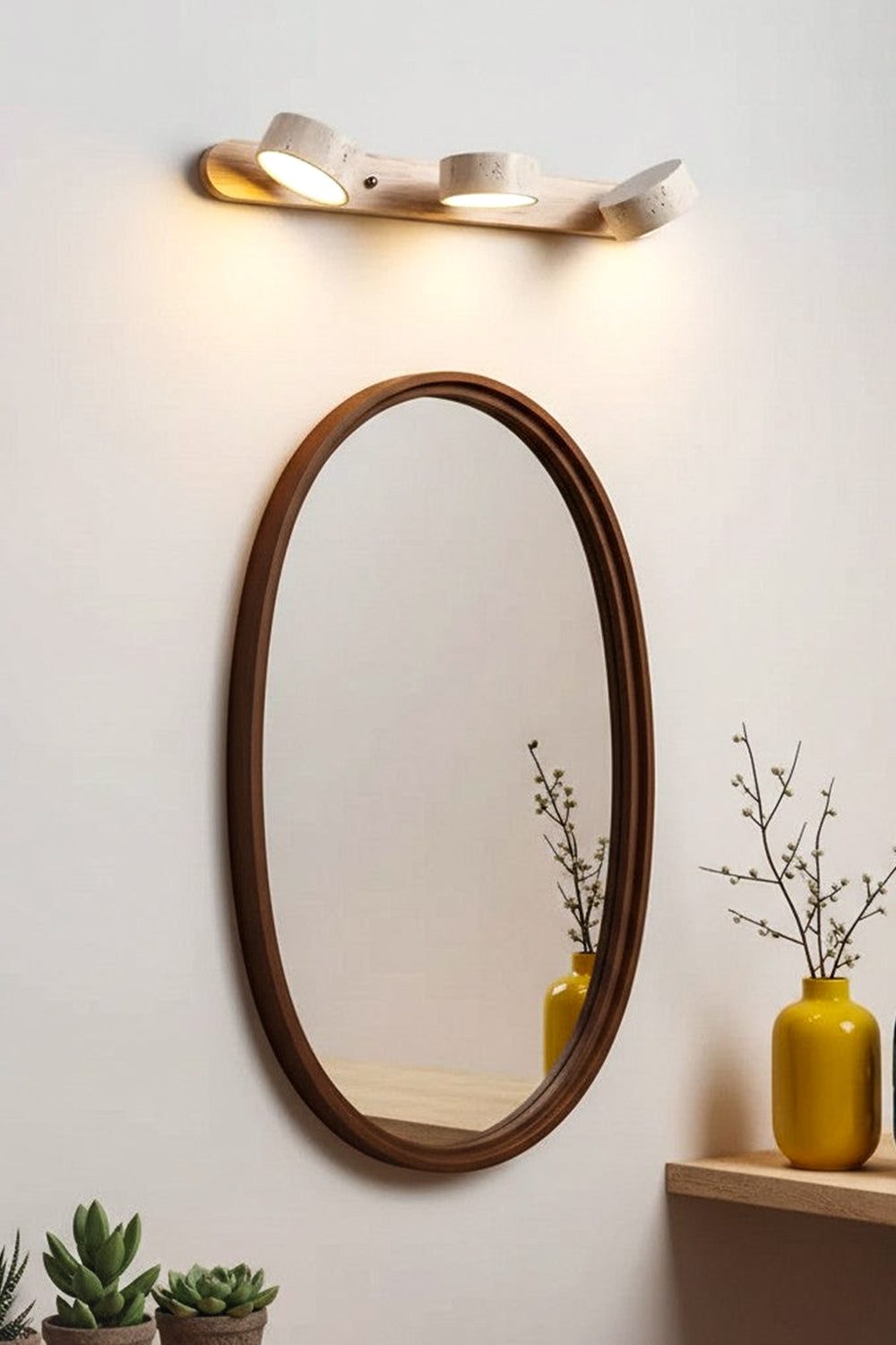 Travertine Duo Wall Light - view 10 | morylighting