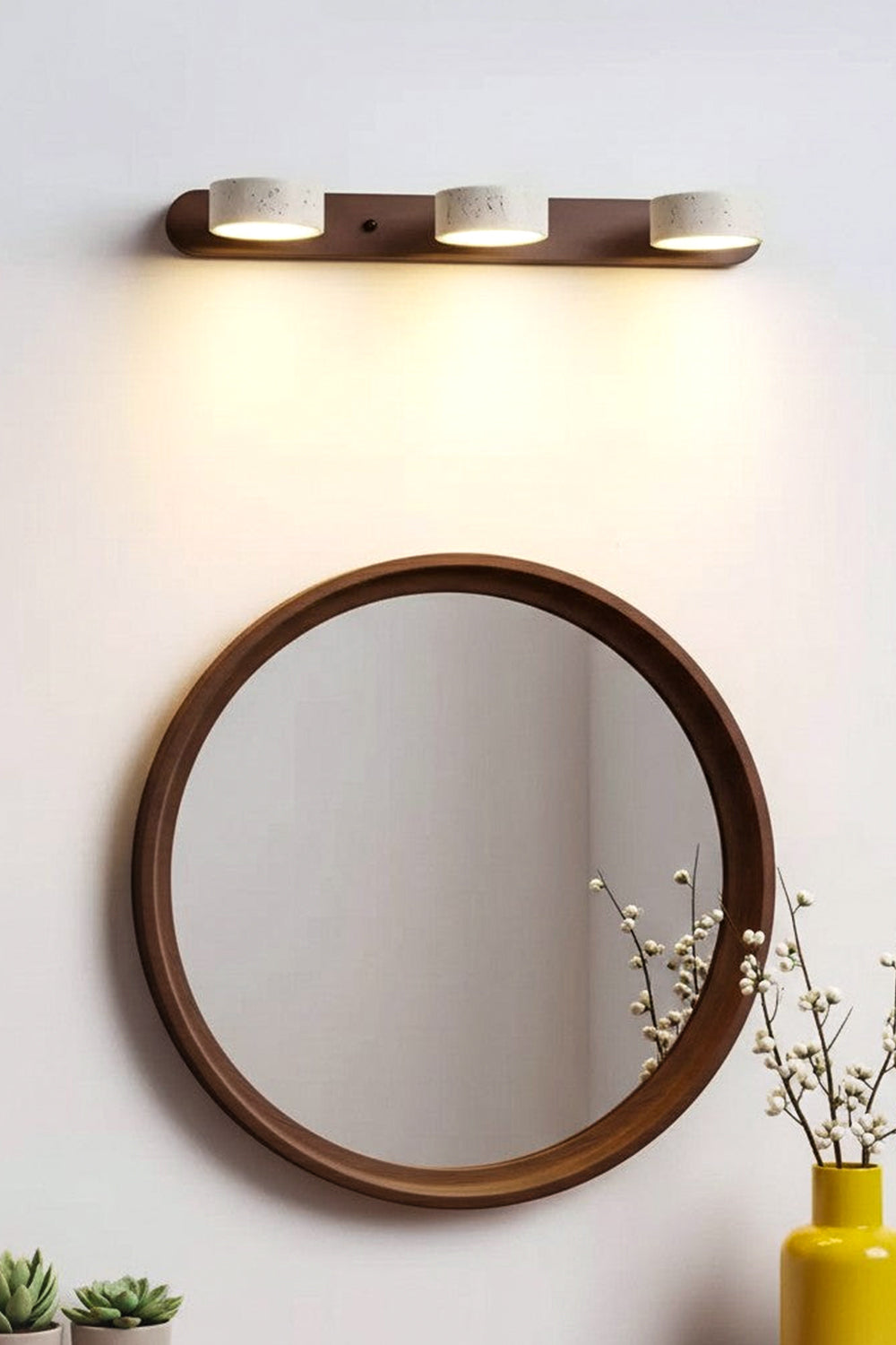 Travertine Duo Wall Light - view 5 | morylighting