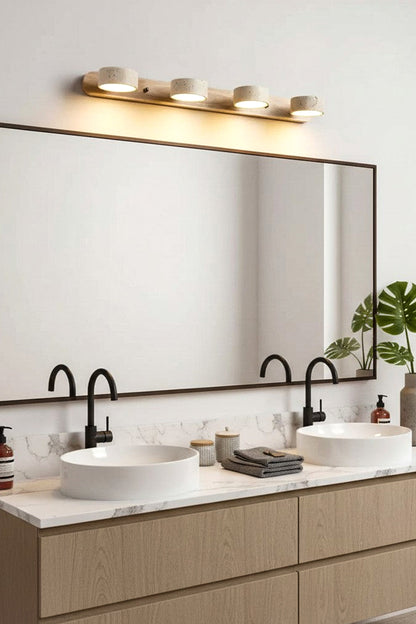 Travertine Duo Wall Light - view 15 | morylighting