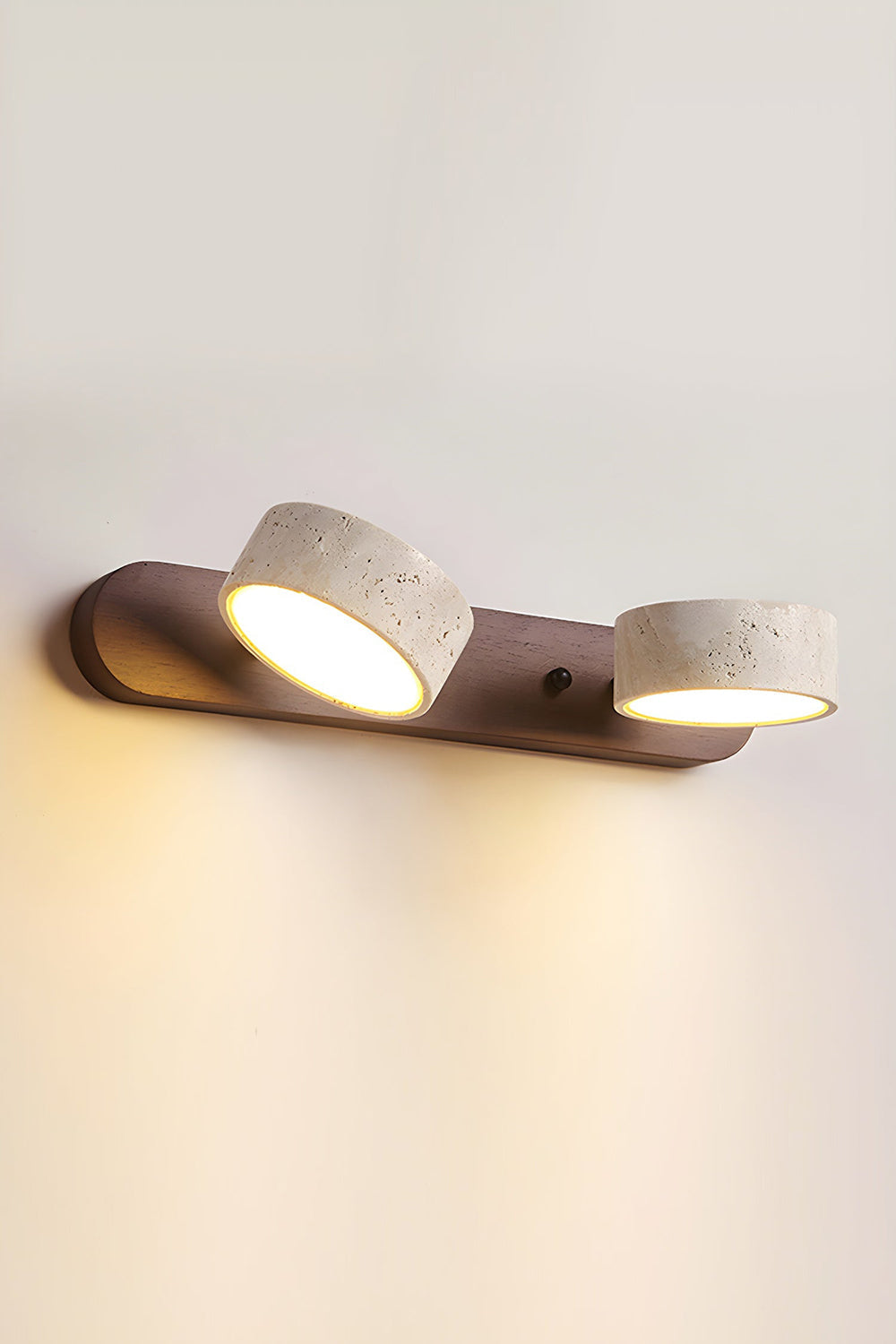 Travertine Duo Wall Light - view 26 | morylighting