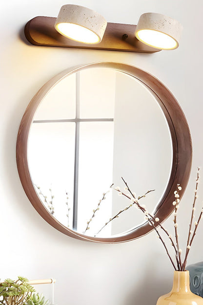 Travertine Duo Wall Light - view 3 | morylighting