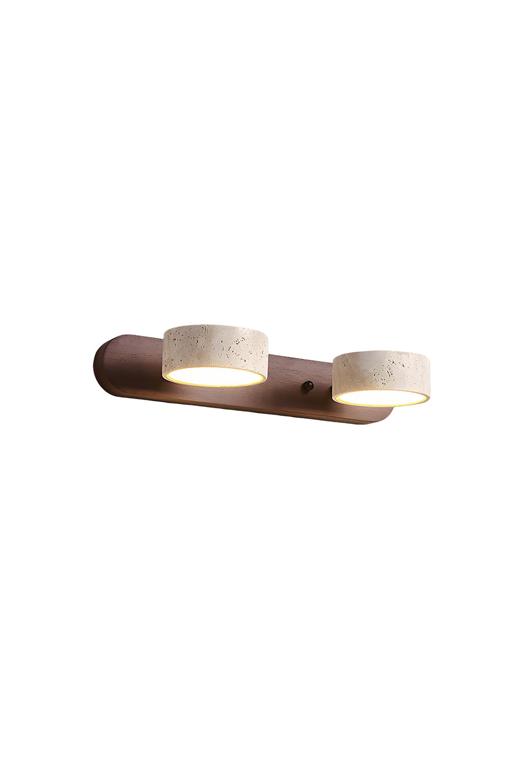 Travertine Duo Wall Light | morylighting