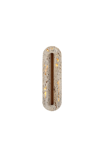 Travertine Slab Wall Sconce | morylighting