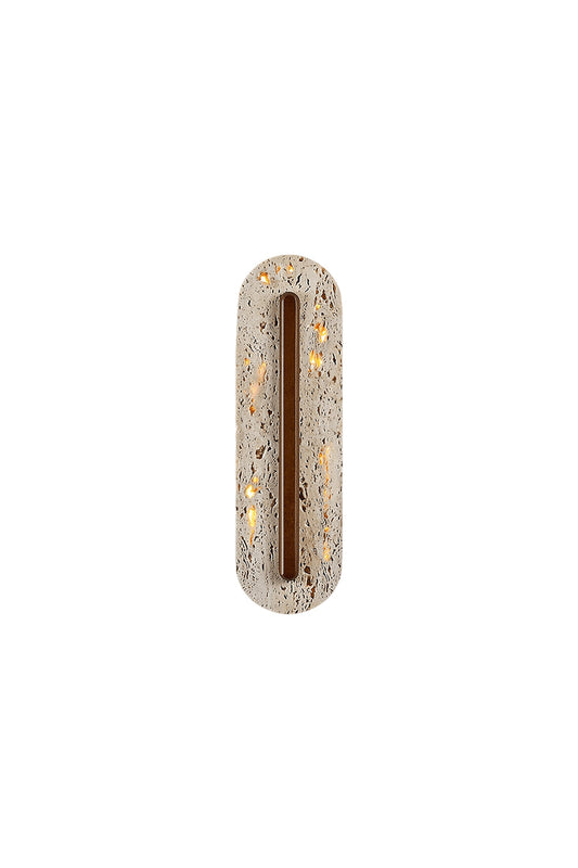 Travertine Slab Wall Sconce | morylighting