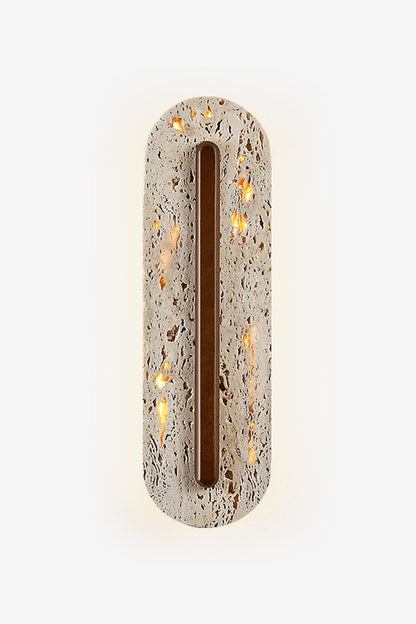 Travertine Slab Wall Sconce - view 14 | morylighting